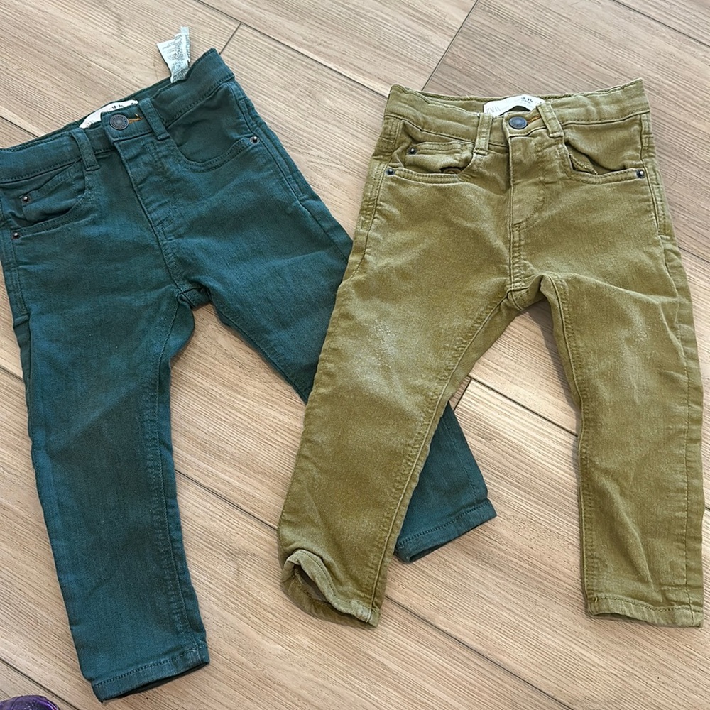 Zara boys jeans bundle size 18-24 months